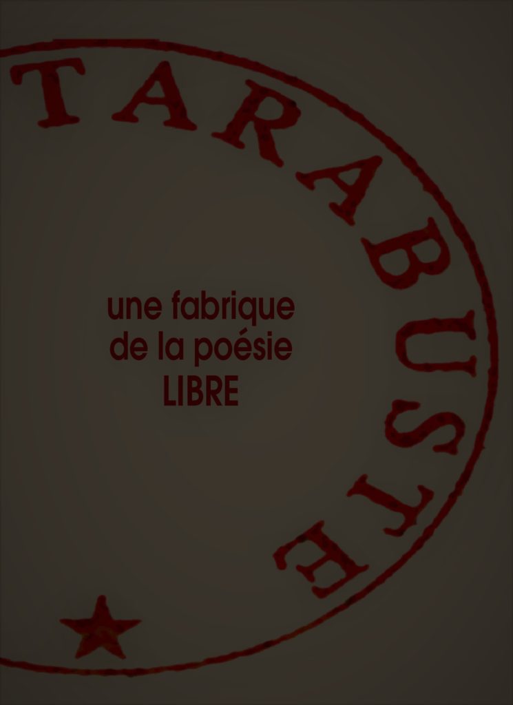 Parution ouvrage Une fabrique de la poésie libre - Tatiana Levy