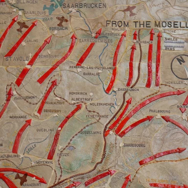 Carte Ligne Maginot